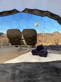 Unique and Pet Friendly Glamping Dome with Views of Big Bend National Park, Perfect for a Texas Glamping Getaway - Terlingua, Texas - glamping.directory