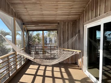 Cute Rustic Beach House with Gorgeous Water Views and Direct Beach Access on Little Gasparilla Island, Florida - Placida, Florida - glamping.directory