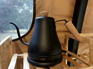 Cozy Luxury Canvas Cabin with Private Fire Pit and Outdoor Grill Near Branchville, South Carolina - Branchville, South Carolina - glamping.directory
