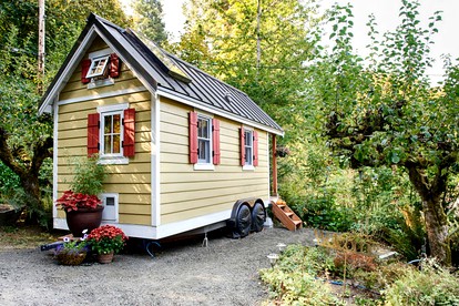 Adorable Rural Tiny House Rental on the Puget Sound in Olympia, Washington - Olympia, Washington - glamping.directory