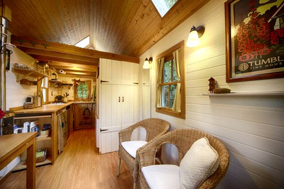 Adorable Rural Tiny House Rental on the Puget Sound in Olympia, Washington - Olympia, Washington - glamping.directory