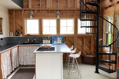 Rustic Chic Maine Cabin @ Diagonair near Sedgwick, Maine - Sedgwick, Maine - glamping.directory