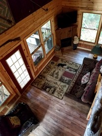 Secluded Tree House Cabin with a Beautiful View of the Tallulah River, Perfect for a Relaxing Weekend in the Woods - Lakemont, Georgia - glamping.directory