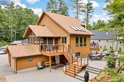 Scenic Lakefront Escape with Kayaks and Canoes in Meredith, New Hampshire - glamping.directory
