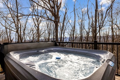 Rustic-Modern Cabin Escape with Hot Tub & Sauna in Great Cacapon, West Virginia - Great Cacapon, West Virginia - glamping.directory