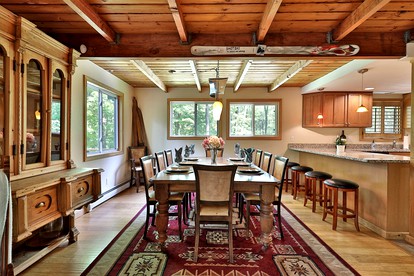 Gorgeous Luxury Cabin with Hot Tub for Family and Ski Getaways in Killington, Vermont - Killington, Vermont - glamping.directory