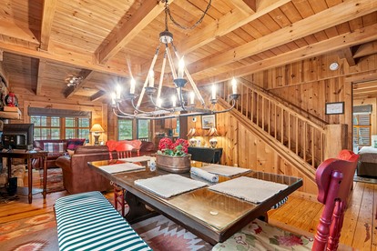 Peaceful Forest Cabin with Hot Tub, Fireplace & Outdoor Lounge in Saugatuck, Michigan - Saugatuck, Michigan - glamping.directory