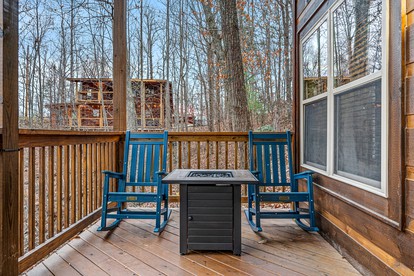 Movie Magic and Mountain Views: Family Cabin in Sevierville with Deck Hot Tub - Sevierville, Tennessee - glamping.directory