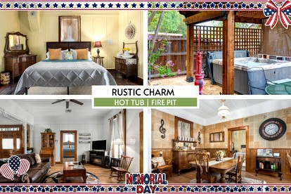 Pet Friendly, Rustic Cottage with Hot Tub and Charming Backyard, Perfect for a Weekend Escape from Austin, Texas - glamping.directory