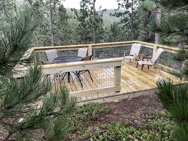 Unique Geodesic Dome Cabin with Incredible Views from the Beautiful Deck Nestled in the Trees of the Black Hills of South Dakota - Lead, South Dakota - glamping.directory