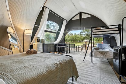 Secluded Boutique Glamping Retreat with Forest Views Near Mount Rushmore, Black Hills SD - Hermosa, South Dakota - glamping.directory