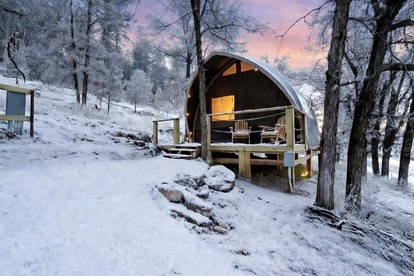 Secluded Boutique Glamping Retreat with Forest Views Near Mount Rushmore, Black Hills SD - Hermosa, South Dakota - glamping.directory
