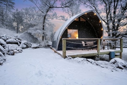 Secluded Boutique Glamping Retreat with Forest Views Near Mount Rushmore, Black Hills SD - glamping.directory