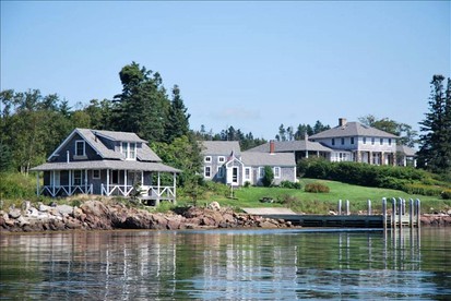 Beautiful Private Retreat with Private Beaches and Boat on McGee Island, Maine - glamping.directory