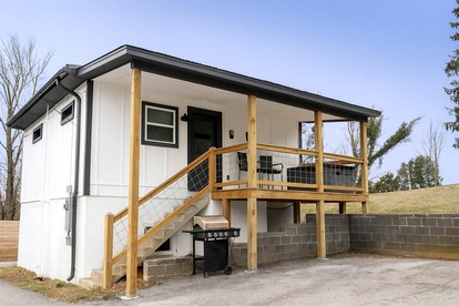 Adventure Basecamp Cottage with Private Hot Tub & Cozy Style in Copperhill, Tennessee - glamping.directory