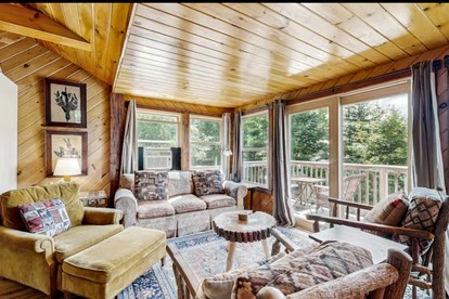 Peaceful Waterfront Retreat with Deck, Kayaks & Fire Pit in Greenville, Maine - Greenville, Maine - glamping.directory