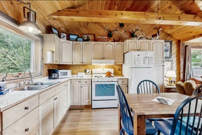 Peaceful Waterfront Retreat with Deck, Kayaks & Fire Pit in Greenville, Maine - Greenville, Maine - glamping.directory