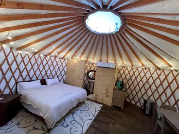 Texas Yurt for a Unique Glamping Holiday - Mineral Wells, Texas - glamping.directory
