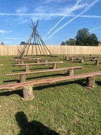Authentic Sioux-Style Tipi Campground with Shared Kitchen Near Campbellsville and Green River Lake, Kentucky - Campbellsville, Kentucky - glamping.directory