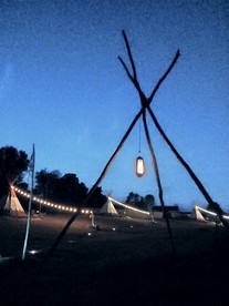 Authentic Sioux-Style Tipi Campground with Shared Kitchen Near Campbellsville and Green River Lake, Kentucky - Campbellsville, Kentucky - glamping.directory