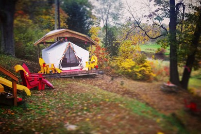 Unique Repurposed Barn near Niles for Glamping in Michigan - Niles, Michigan - glamping.directory