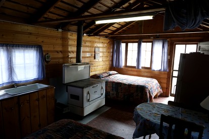 Cabin 2 at Sportsman’s Lodge *NOW WITH WIFI* - Bellvue, Colorado - glamping.directory