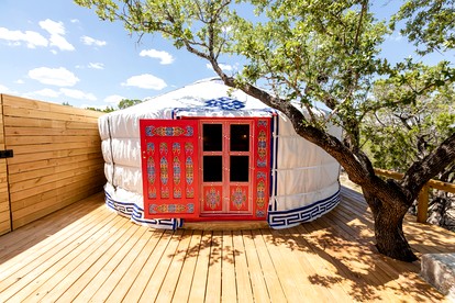 Cozy Yurt with Hot Tub Surrounded by Nature in Dripping Springs, Texas - glamping.directory