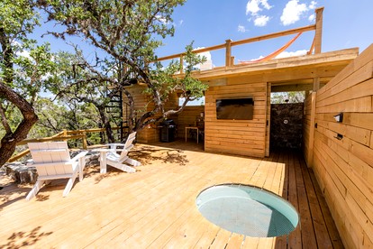 Cozy Yurt with Hot Tub Surrounded by Nature in Dripping Springs, Texas - Dripping Springs, Texas - glamping.directory
