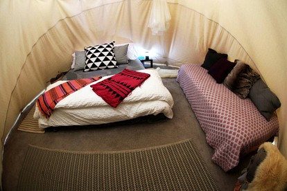 Tranquil Tipi Rental for California Glamping in the Santa Monica Mountains - Los Angeles, California - glamping.directory