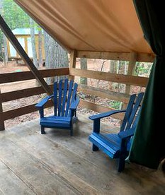 Georgia Glamping at its Finest in this Cozy Safari Tent in Suches - Suches, Georgia - glamping.directory