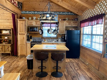 Secluded Frio River Cabin Rental for Seven in Bandera, Texas - Bandera, Texas - glamping.directory