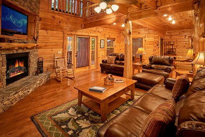 Amazing and Spacious Cabin Rental near Sevierville for a Family Getaway in Tennessee - Sevierville, Tennessee - glamping.directory