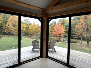 Gorgeous Cottage for Two, Overlooking Pond on 20 acres, Glamping in Pennsylvania - Spring Mills, Pennsylvania - glamping.directory