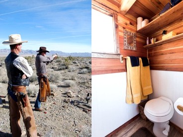 Hand-Crafted Tiny House Getaway on Idyllic Dude Ranch in Sandy Valley, Nevada - Sandy Valley, Nevada - glamping.directory