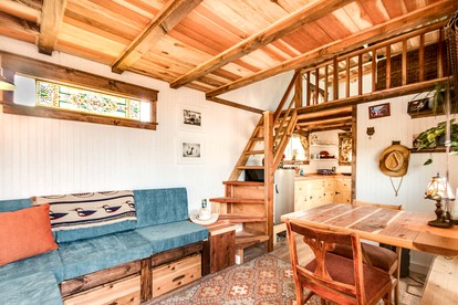 Hand-Crafted Tiny House Getaway on Idyllic Dude Ranch in Sandy Valley, Nevada - Sandy Valley, Nevada - glamping.directory