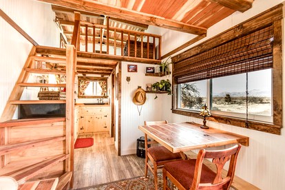 Hand-Crafted Tiny House Getaway on Idyllic Dude Ranch in Sandy Valley, Nevada - Sandy Valley, Nevada - glamping.directory