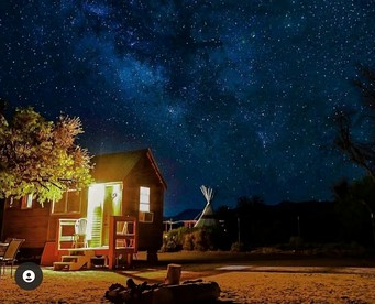 Hand-Crafted Tiny House Getaway on Idyllic Dude Ranch in Sandy Valley, Nevada - Sandy Valley, Nevada - glamping.directory