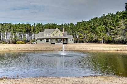 Luxurious Secluded Vineyard Estate with Private 32-Acre Vineyard & Fireplace Porch near Downtown Nashville, Georgia - glamping.directory