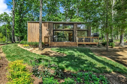 Serene Modern Tiny Home with Fiery Gizzard Reservoir Views Near Tracy City | Tennessee - glamping.directory