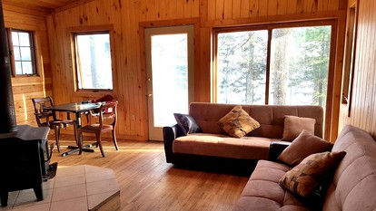 Idyllic Lake Cabin for a Camping Getaway in Cross Wing County, Minnesota - Emily, Minnesota - glamping.directory