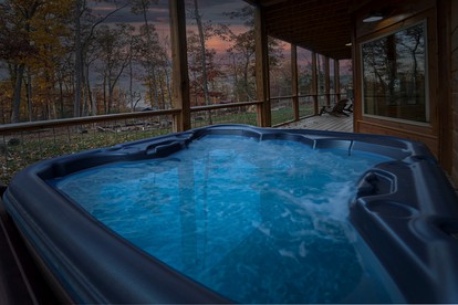 Escape to Paradise: Great Smoky Mountains Cabin with Exclusive Heated Pool - Sevierville, Tennessee - glamping.directory