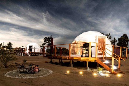 Yucca Valley Rental for Desert Glamping, California - Yucca Valley, California - glamping.directory