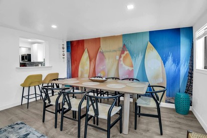 Stylish Surf-Themed Beach House with Private Pool Near Pompano Beach Pier, Pompano Beach Florida - Pompano Beach, Florida - glamping.directory
