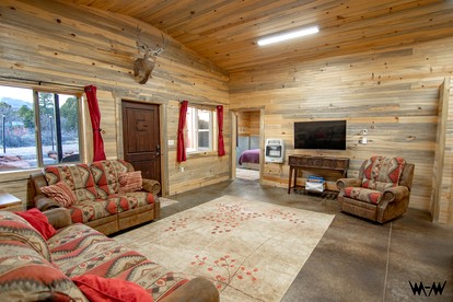 Fantastic Cabin with Fire Pit and Barbecue in Monticello, Utah - Monticello, Utah - glamping.directory