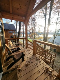 Rustic Tree A-Frame with Original Design by Tappan Lake in Ohio - Deersville, Ohio - glamping.directory