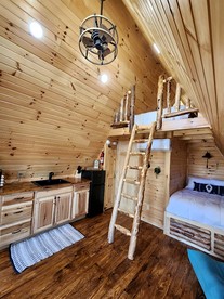 Rustic Tree A-Frame with Original Design by Tappan Lake in Ohio - Deersville, Ohio - glamping.directory