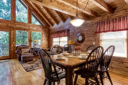 Group Cabin with Game Room and Theater Space in Pigeon Forge, Tennessee - Pigeon Forge, Tennessee - glamping.directory