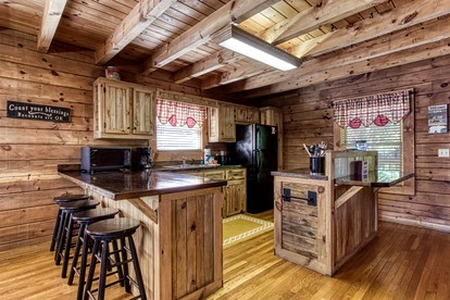 Group Cabin with Game Room and Theater Space in Pigeon Forge, Tennessee - Pigeon Forge, Tennessee - glamping.directory