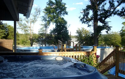 Secluded Camping Cabin with Private Hot Tub near Fayetteville, Arkansas - Elkins, Arkansas - glamping.directory