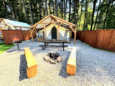 Glamping! Luxury Family Size Tent, Douglas County, Oregon - glamping.directory
